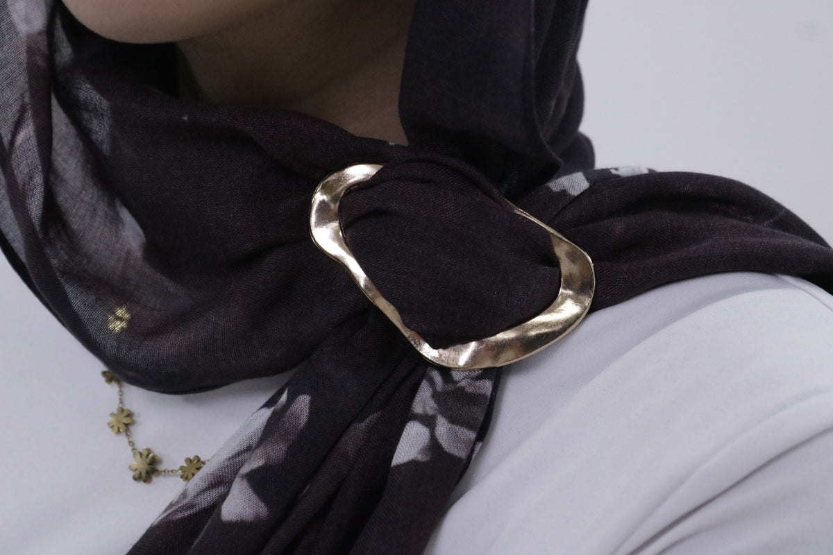 Halo hijab ring in gold and silver – Zahriya