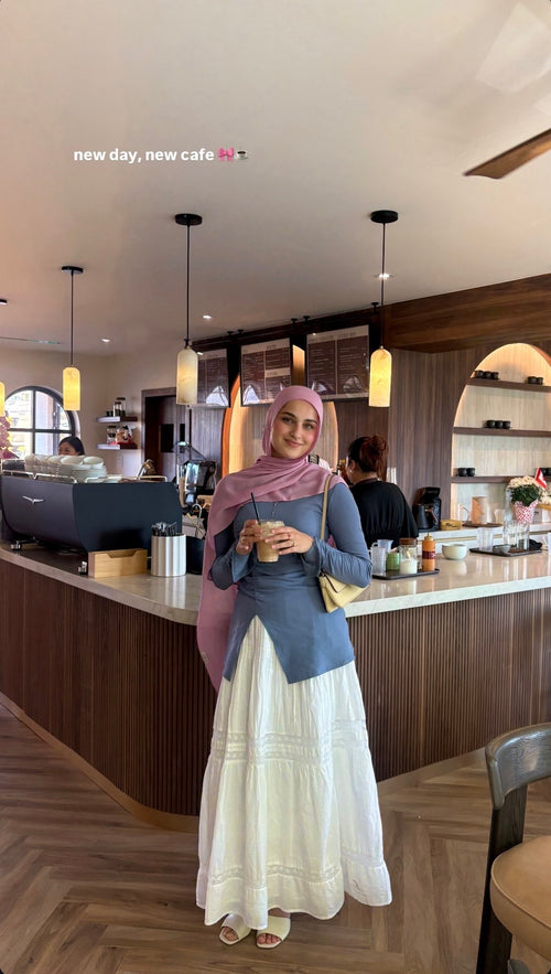 Blush Pink Hijab & Undercap Set