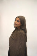 Modal Crinkle Hijab-Mocha