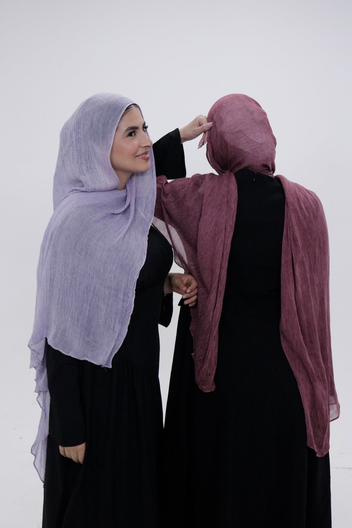 Modal crinkle hijab – Zahriya