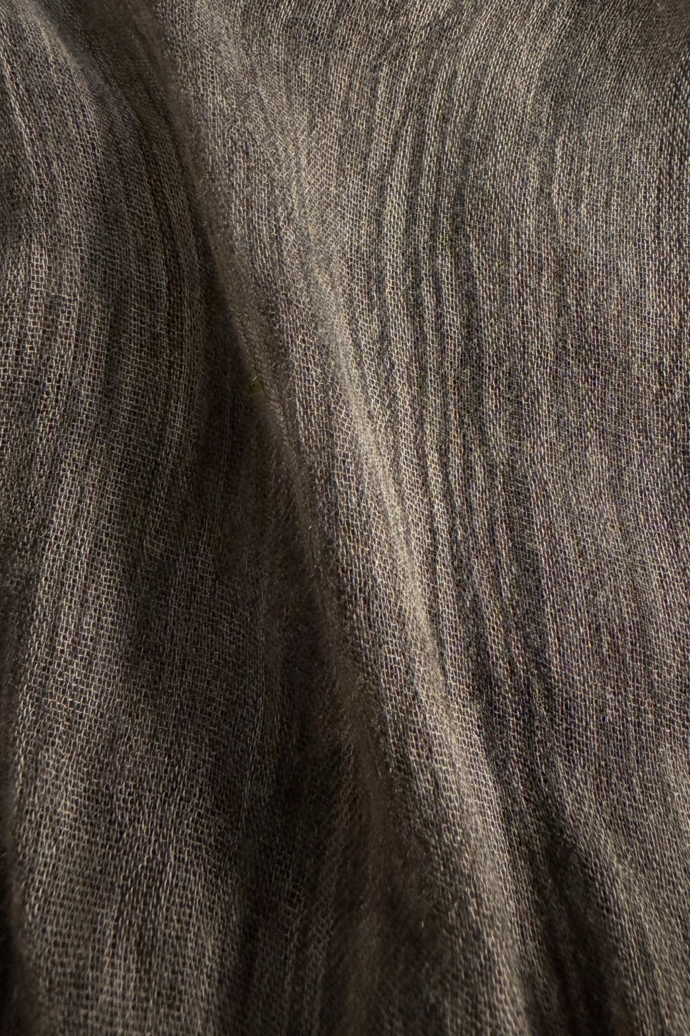 Espresso brown modal crinkle hijab – Zahriya