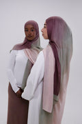 Ombre Modal Hijab-Sage Stone