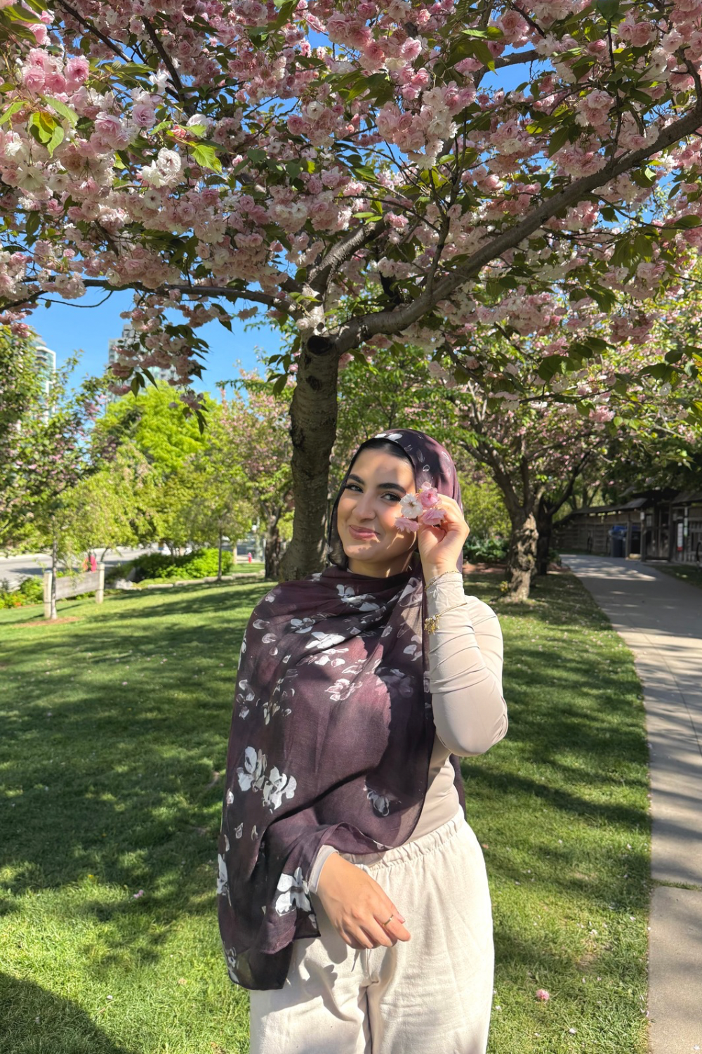Burgundy Blossom